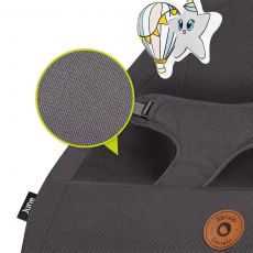 Шезлонг Lionelo June Grey Stone
